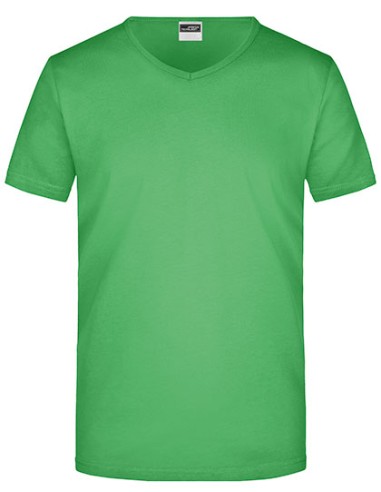 J-JN912-Mens Slim Fit V-T